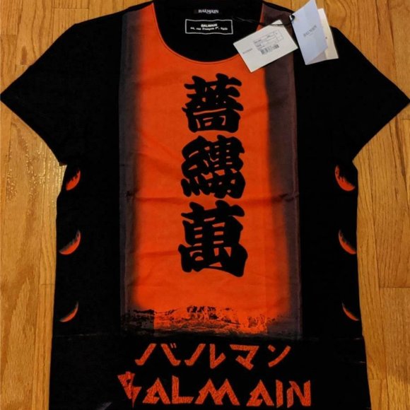 Balmain Other - Men's Balmain Chinese Graphic T-Shirt